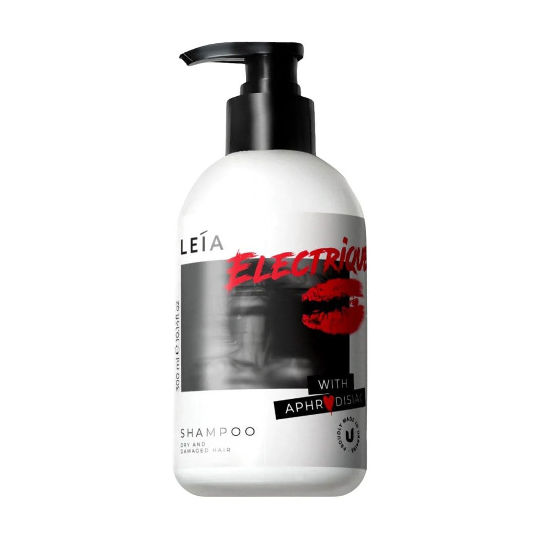 Шампунь LEIA Electrique Shampoo для сухого та пошкодженого волосся, 300 мл